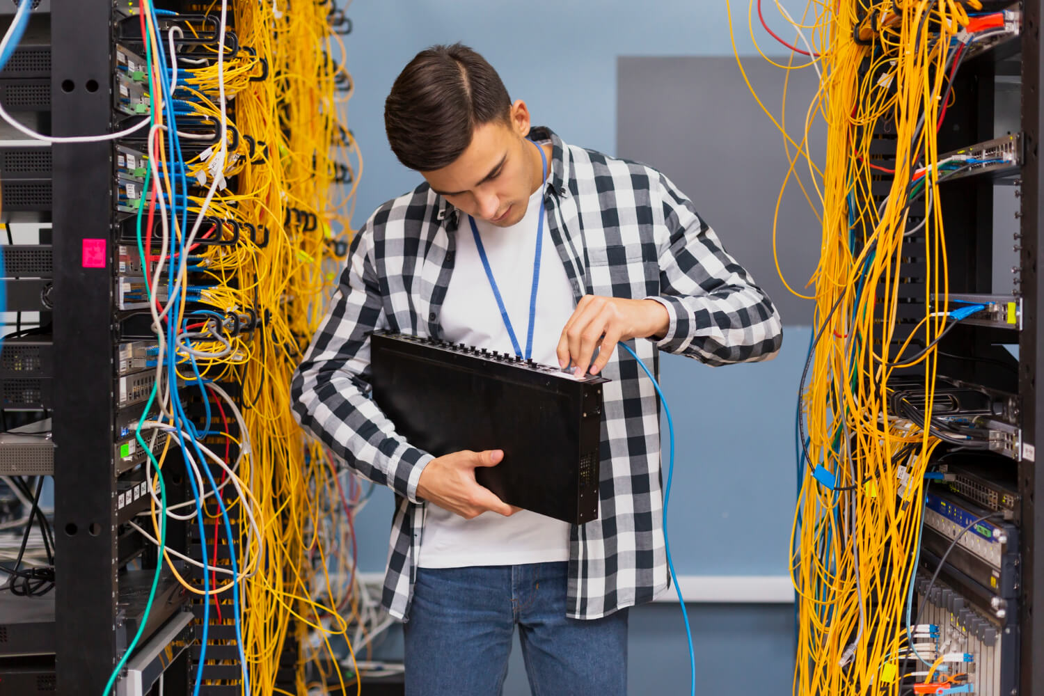 maintaining a computer network infrastructure