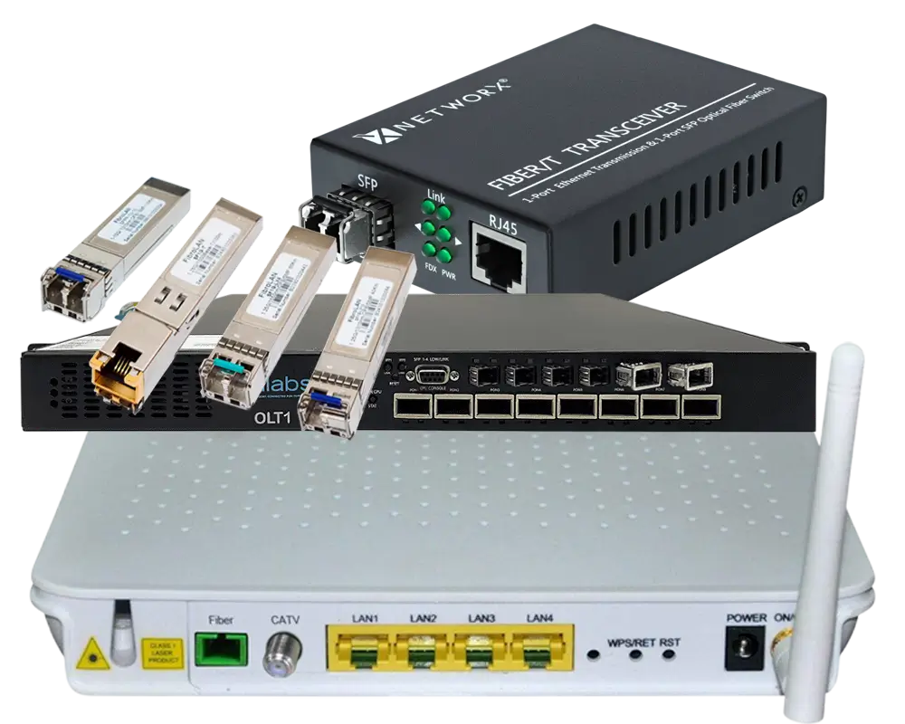 Zaincom Solutions Services: Fiber optics active network equipment