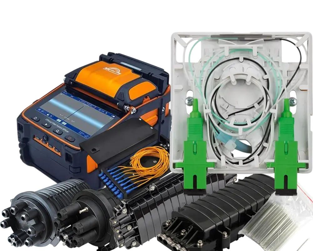 splicing, management and protection fiber accessories Zaincom Solutions Services: splicing, management and protection fiber accessories