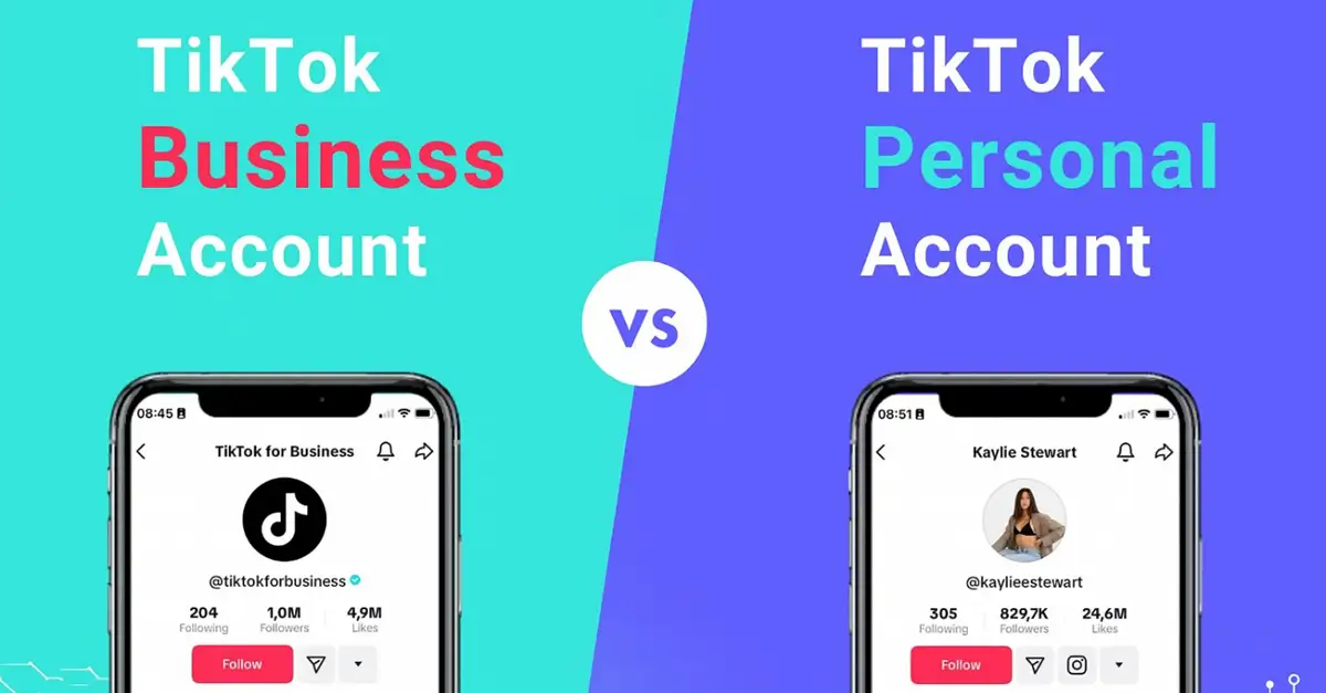 Switching from personal TikTok account to business Account