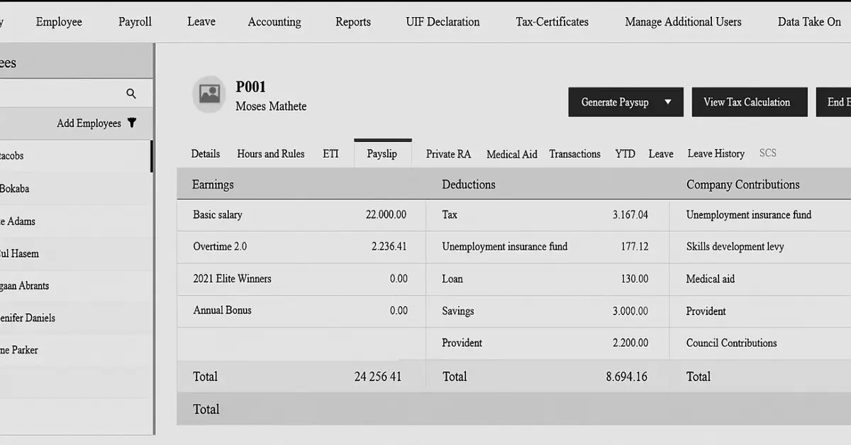 Integrated payroll - Wave accounting