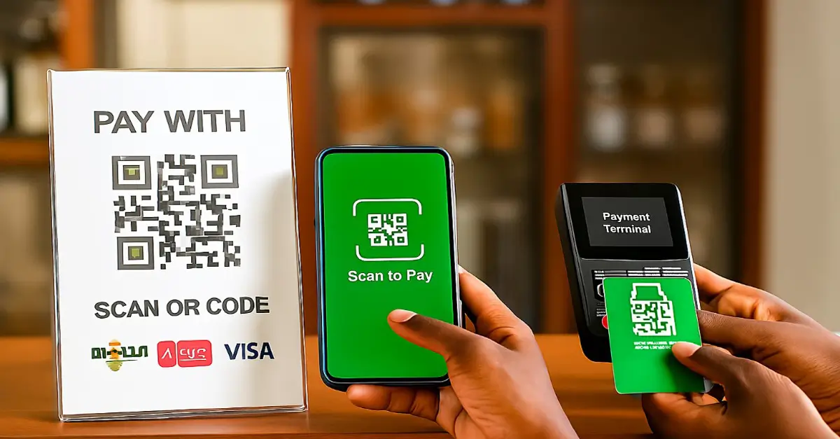QR codes and contactless options - most used digital payments